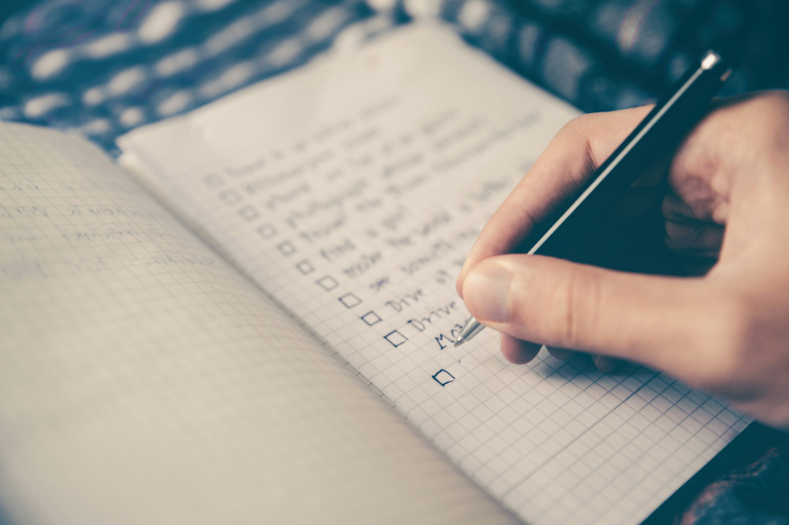 Risk Assessment checklist